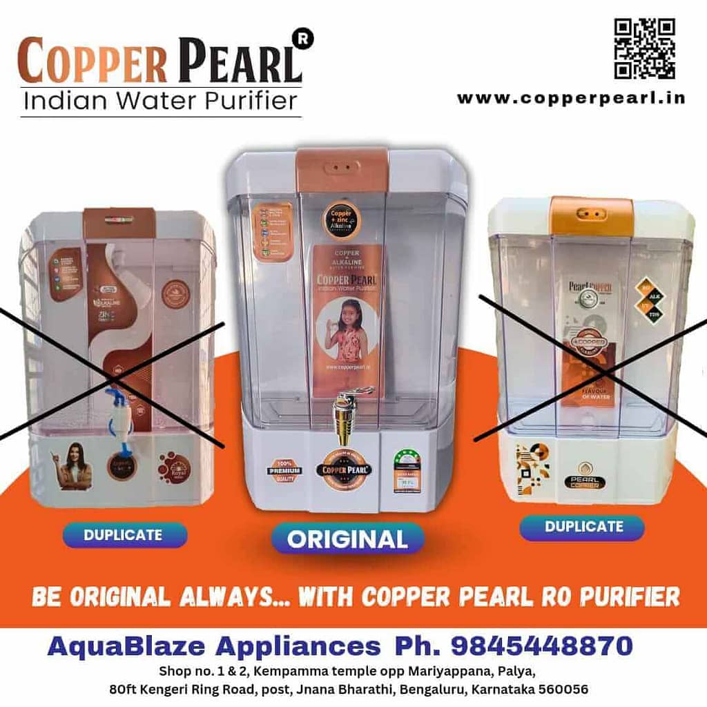 pearl copper water purifier price