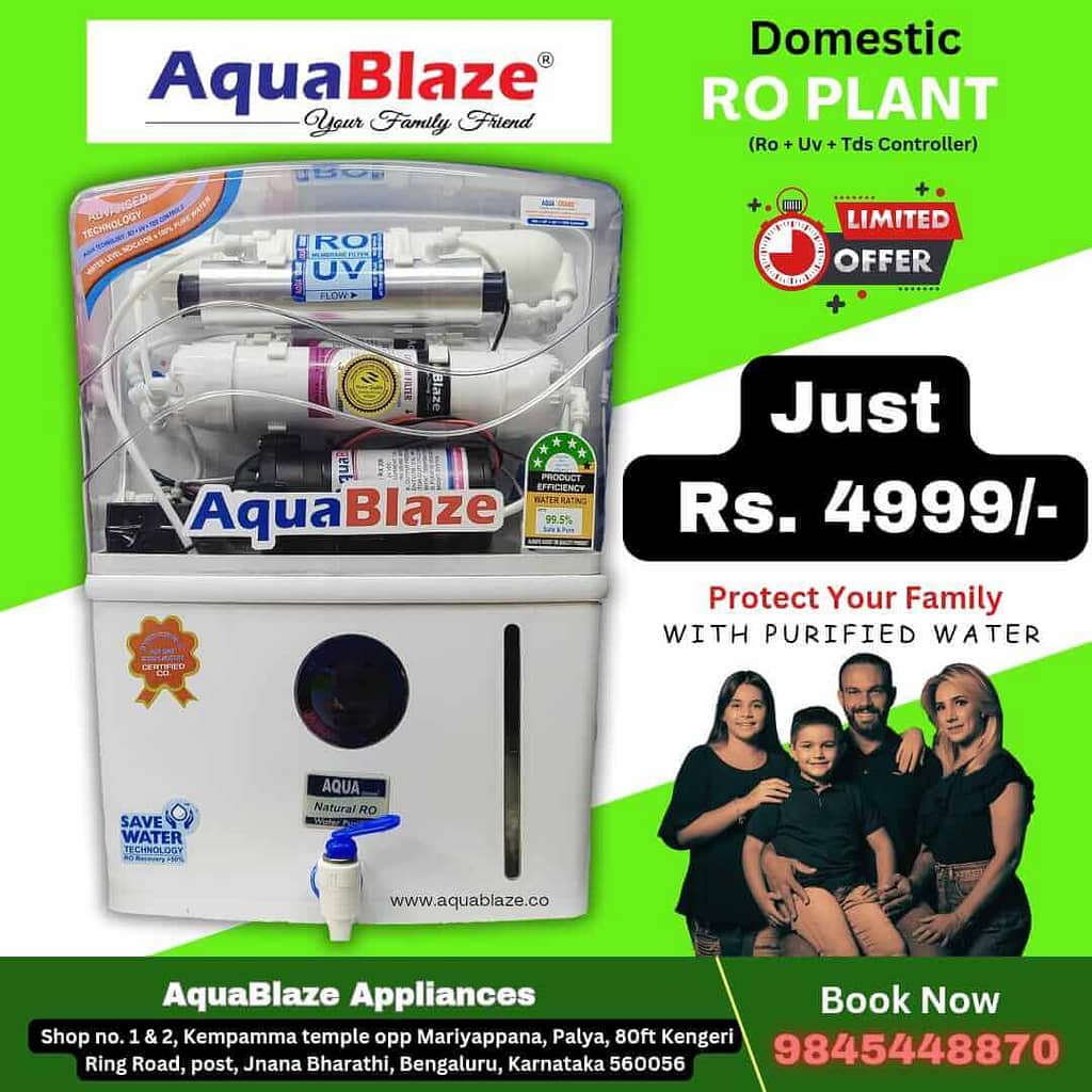 AquaBlaze Grand plus RO Water Purifier