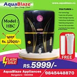 AquaBlaze HBC Model Ro Water Purifier